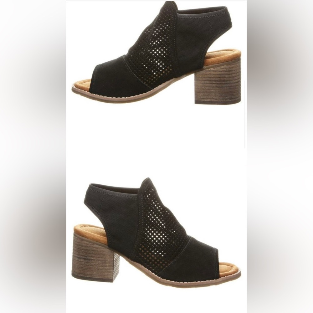 Bearpaw Women's Verona Heeled Sandal- Black Size 10. Never worn. No box